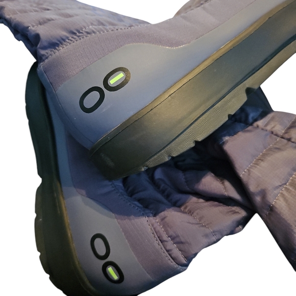 OOFOS Women's Oomg gray Boot  Lightwght - Picture 6 of 7